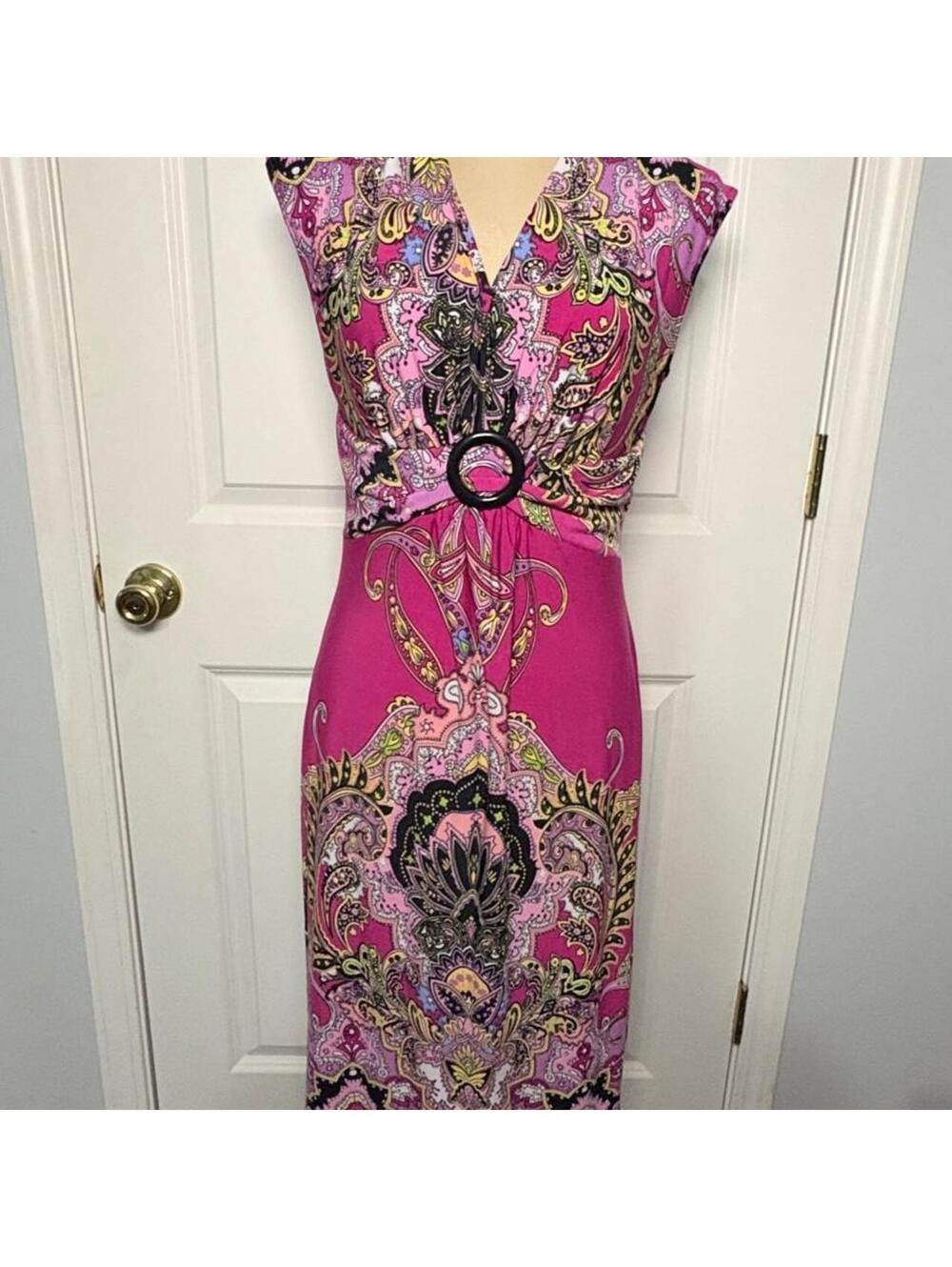 American Vintage Women's Pink and Multi Dress